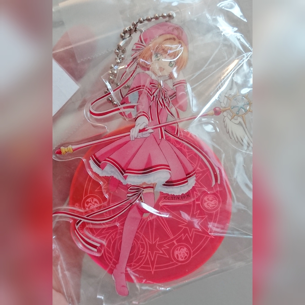 Card Captor Sakura - Acrylic Keychain Stand - Clear Card - 2/$35